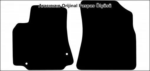 Peugeot Partner Van 2008 ve Sonrası Premium Kalite Halı Paspas - Görsel 2
