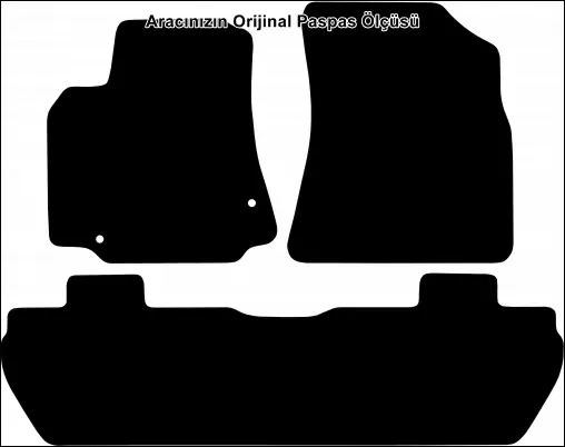 Peugeot Partner Tepee 2008 ve Sonrası Premium Kalite Halı Paspas - Görsel 2