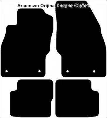 Opel Corsa E 2014-2018 Premium Kalite Halı Paspas - Görsel 2