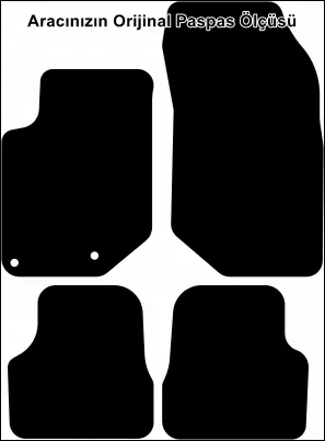 Opel Corsa F 2019 ve Sonrası Premium Kalite Halı Paspas - Görsel 2