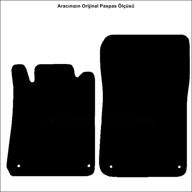 Chrysler Crossfire 2004-2008 Orijinal Kalite Halı Paspas - Görsel 2