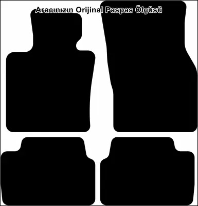 Mini Cooper F55 2015 ve Sonrası Temel Kalite Halı Paspas - Görsel 2