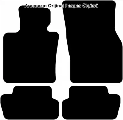 Mini Cooper F56 2015 ve Sonrası Orijinal Kalite Halı Paspas - Görsel 2