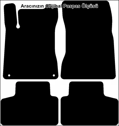 Mercedes GLB 2020 ve Sonrası Premium Kalite Halı Paspas - Görsel 2