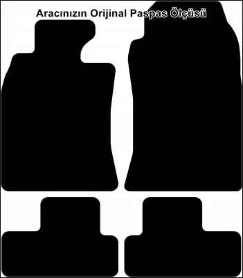 Mini Cooper R50 2002-2006 Premium Kalite Halı Paspas - Görsel 2