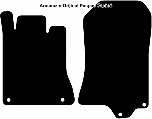 Mercedes SL R129 1989-2002 Premium Kalite Halı Paspas - Görsel 2