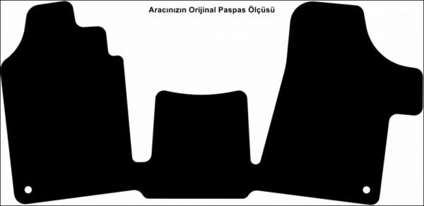 Mercedes Vito W639 2003-2014 Premium Kalite Halı Paspas - Görsel 2