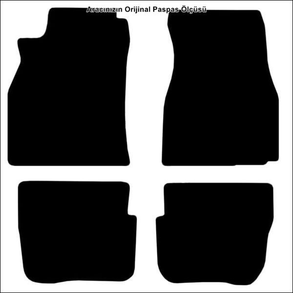 Chevrolet Camaro 1993-2003 Premium Kalite Halı Paspas - Görsel 2