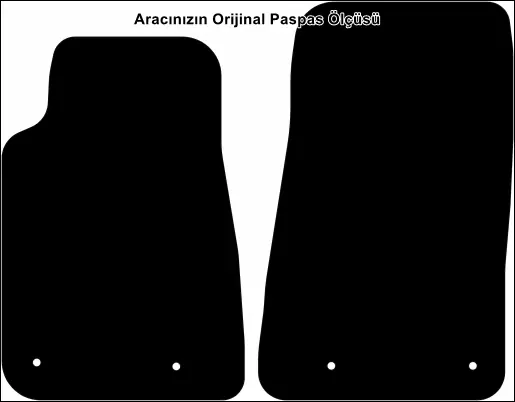 Chevrolet Camaro 2009-2015 Orijinal Kalite Halı Paspas - Görsel 2