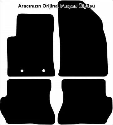 Ford Fusion 2002 ve Sonrası Premium Kalite Halı Paspas - Görsel 2