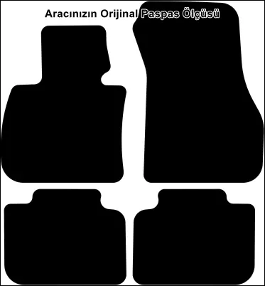 BMW X1 U11 2022 ve Sonrası Orijinal Kalite Halı Paspas - Görsel 2